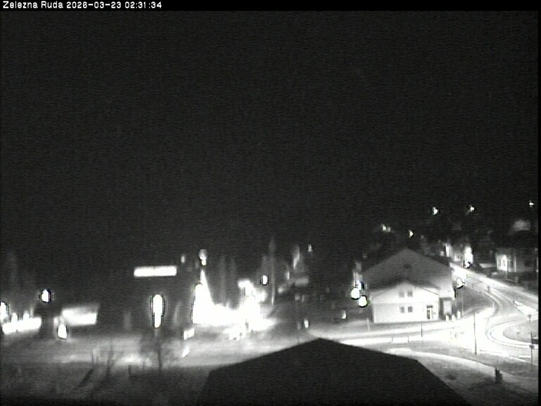 Archiv Foto Webcam Zelezna Ruda: Im Ort