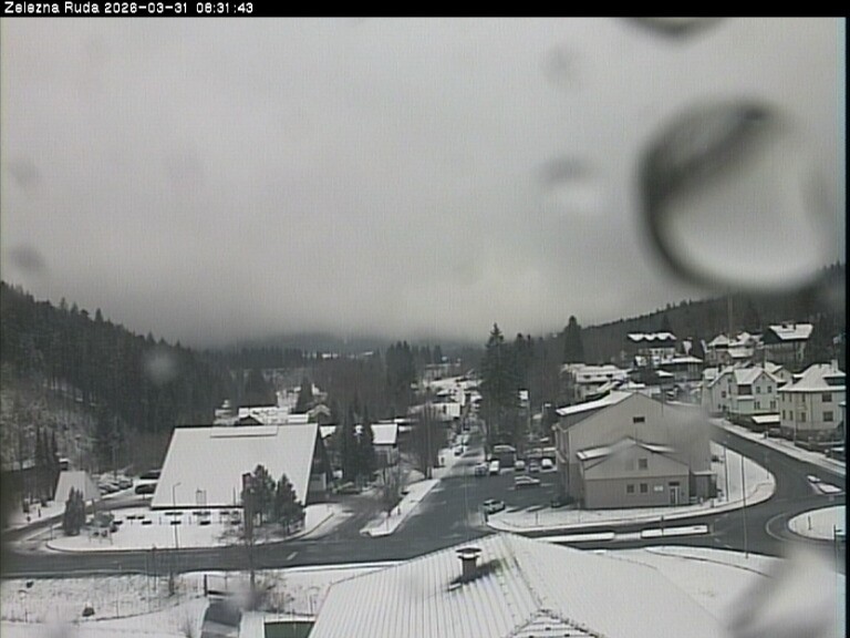 Archiv Foto Webcam Zelezna Ruda: Im Ort