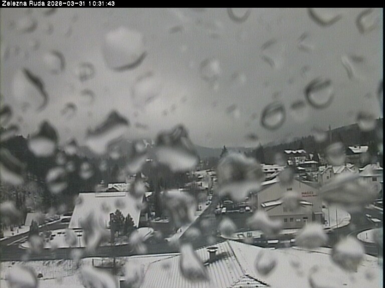 Archiv Foto Webcam Zelezna Ruda: Im Ort