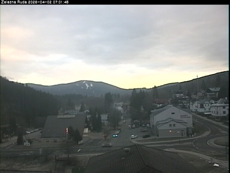 Archived image Webcam Zelezna Ruda: centre