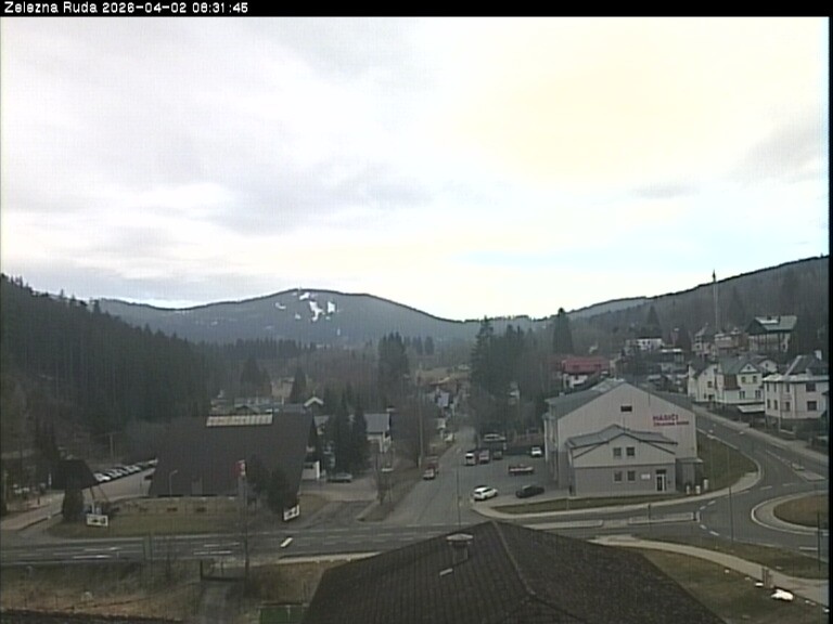 Archived image Webcam Zelezna Ruda: centre