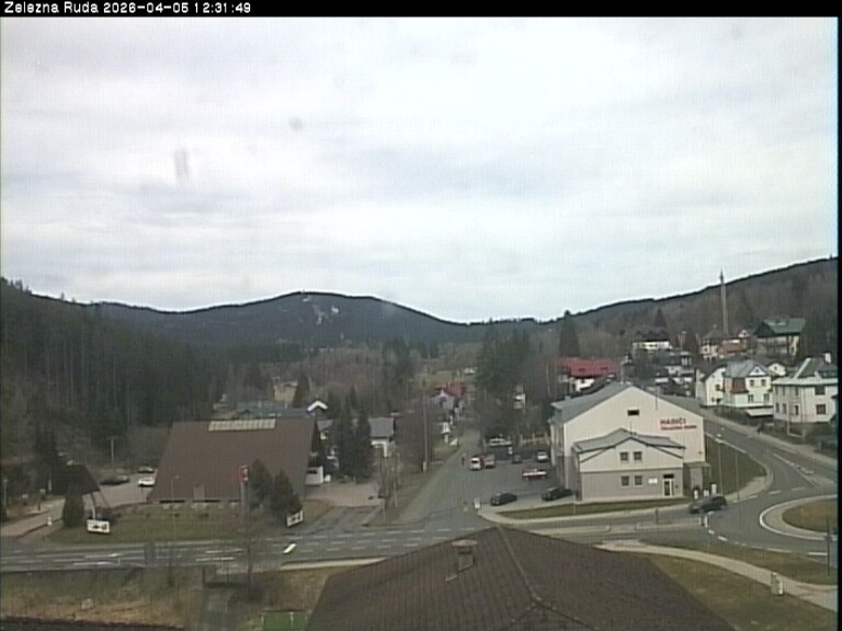 Archived image Webcam Zelezna Ruda: centre