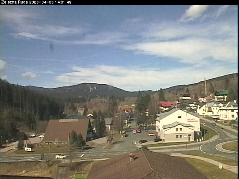 Archived image Webcam Zelezna Ruda: centre