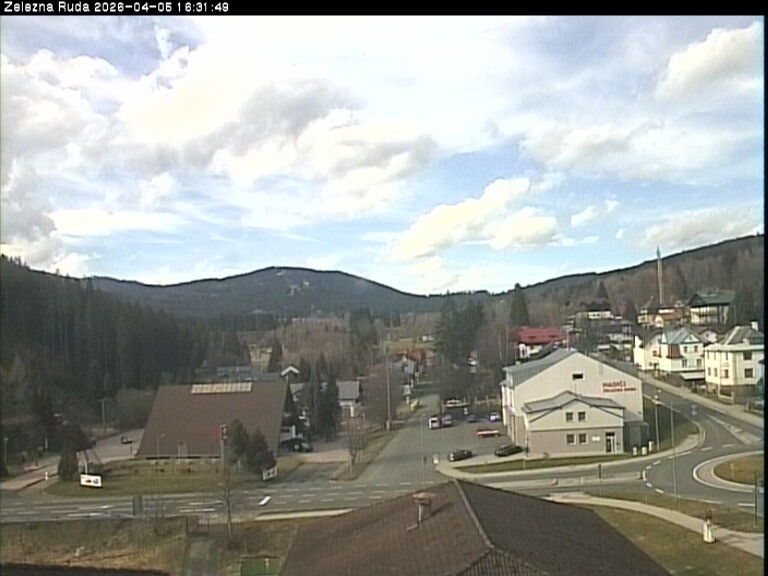 Archived image Webcam Zelezna Ruda: centre