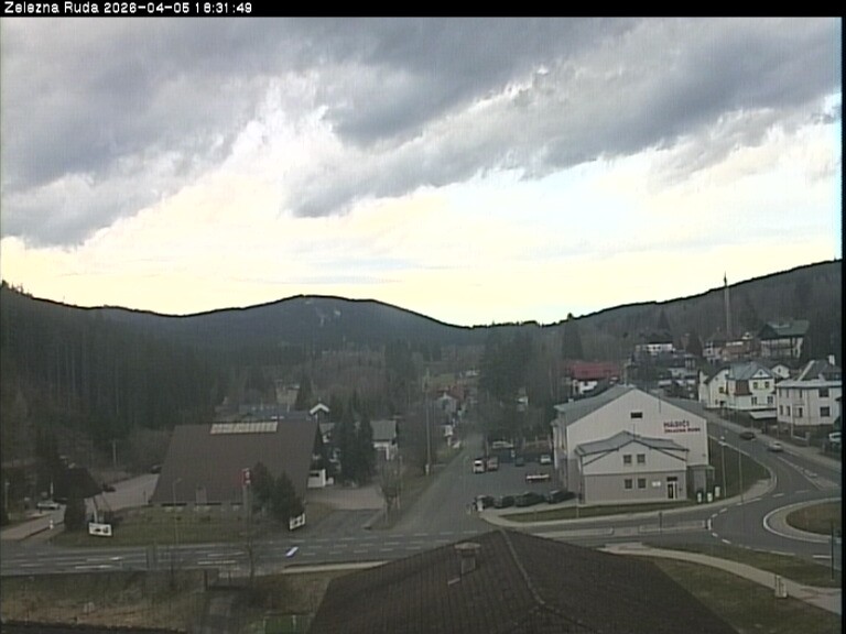 Archived image Webcam Zelezna Ruda: centre