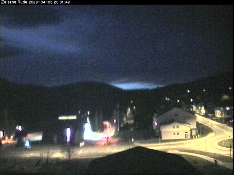 Archiv Foto Webcam Zelezna Ruda: Im Ort