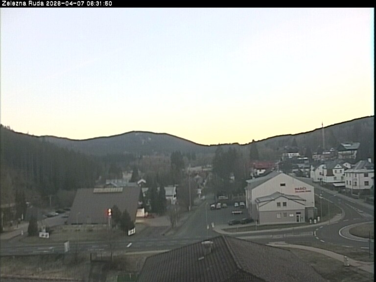 Archived image Webcam Zelezna Ruda: centre