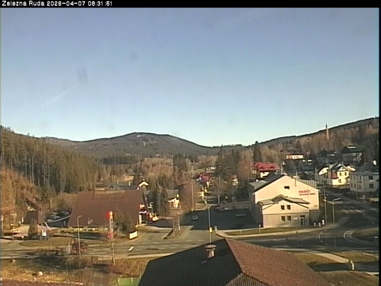 Archived image Webcam Zelezna Ruda: centre