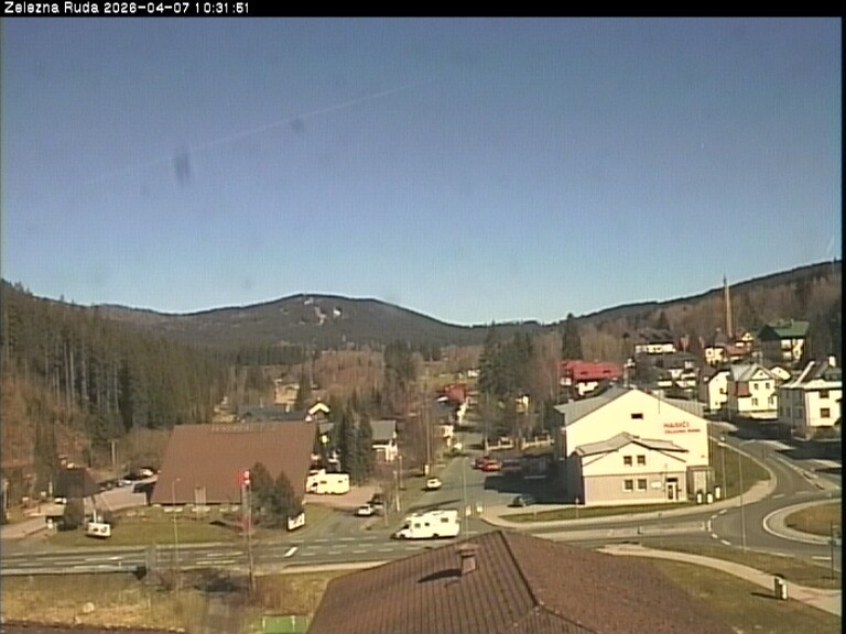 Archived image Webcam Zelezna Ruda: centre