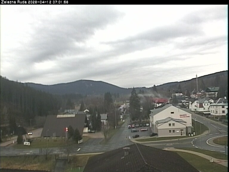 Archived image Webcam Zelezna Ruda: centre