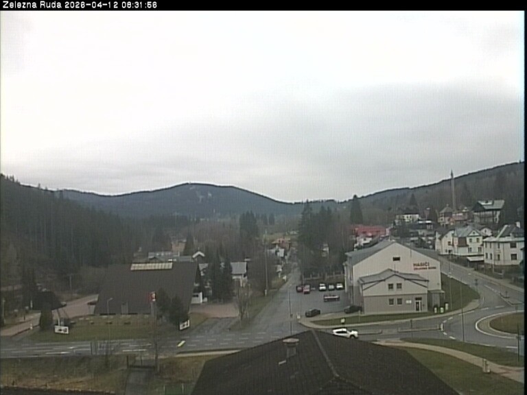 Archived image Webcam Zelezna Ruda: centre