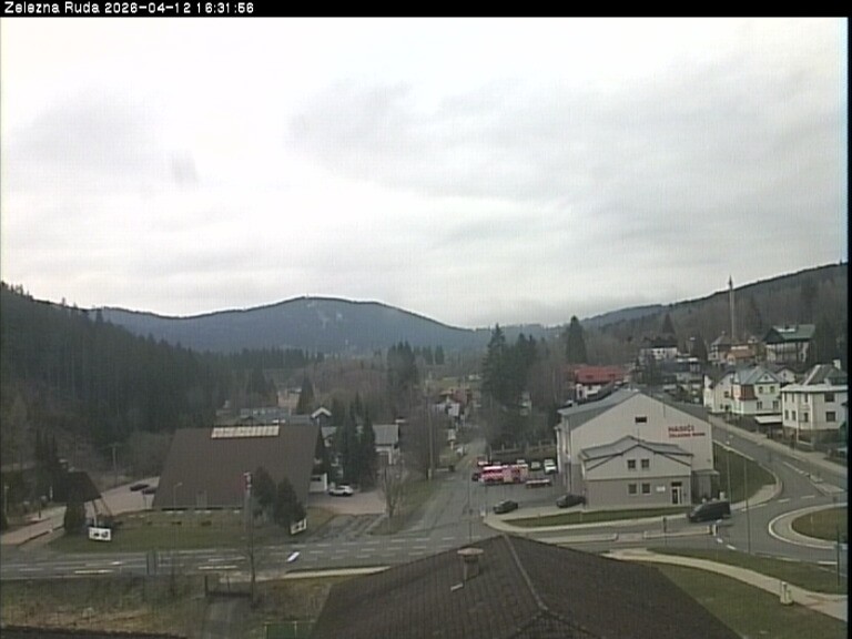 Archived image Webcam Zelezna Ruda: centre
