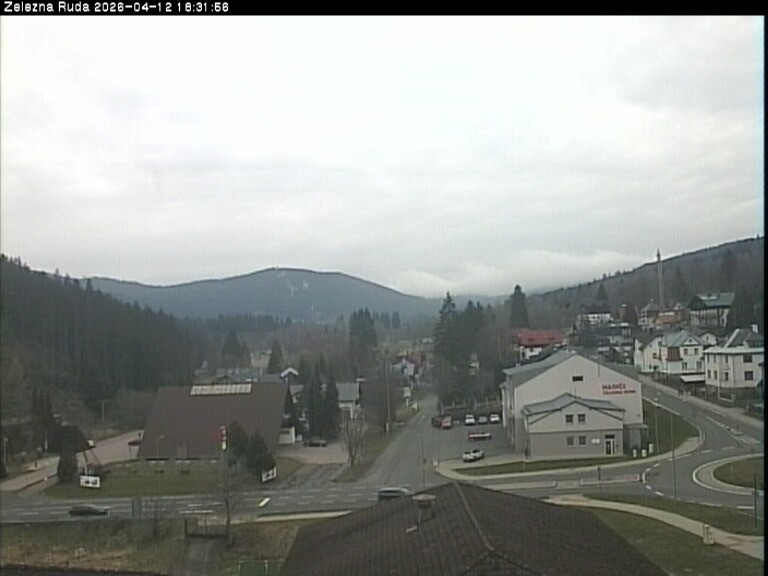Archived image Webcam Zelezna Ruda: centre
