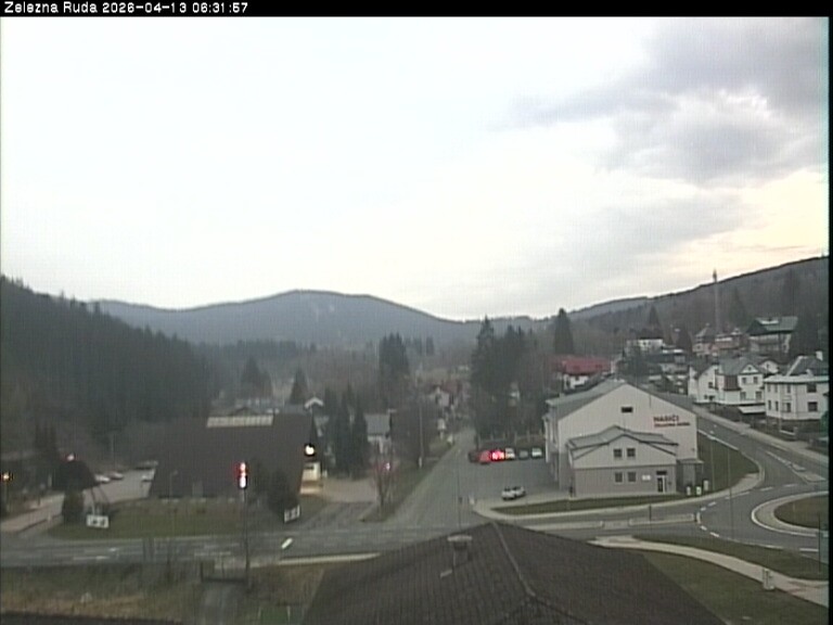 Archived image Webcam Zelezna Ruda: centre
