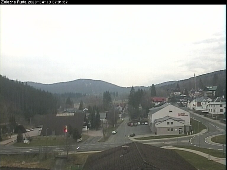 Archived image Webcam Zelezna Ruda: centre
