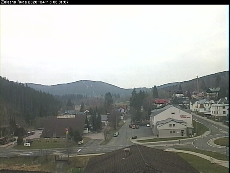 Archived image Webcam Zelezna Ruda: centre