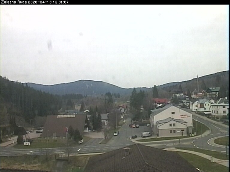 Archived image Webcam Zelezna Ruda: centre