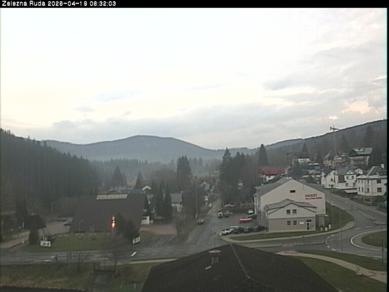 Archived image Webcam Zelezna Ruda: centre