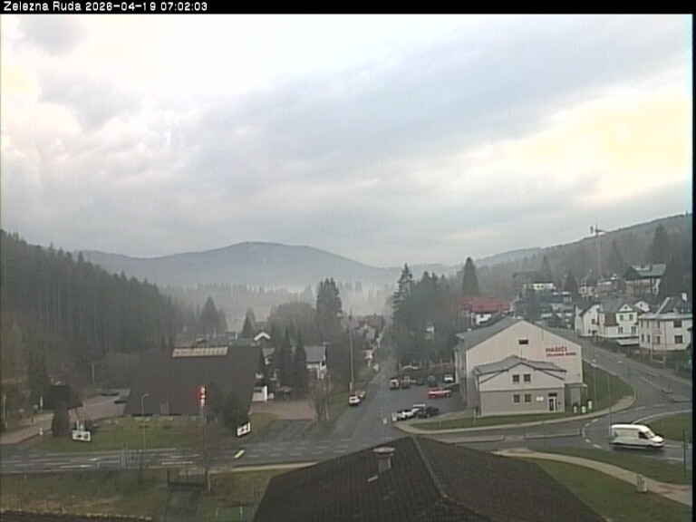 Archived image Webcam Zelezna Ruda: centre
