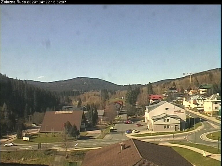 Archived image Webcam Zelezna Ruda: centre