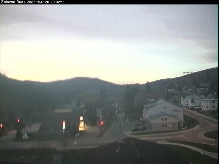 Archiv Foto Webcam Zelezna Ruda: Im Ort