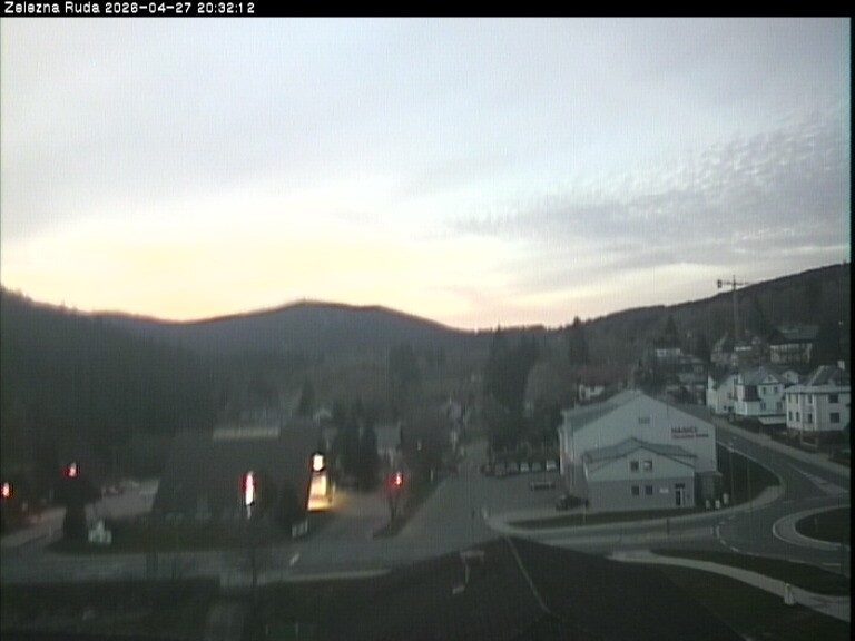 Archiv Foto Webcam Zelezna Ruda: Im Ort