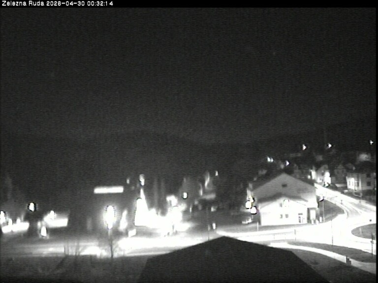 Archiv Foto Webcam Zelezna Ruda: Im Ort