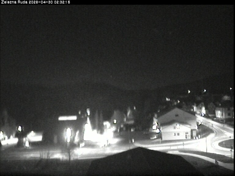 Archiv Foto Webcam Zelezna Ruda: Im Ort