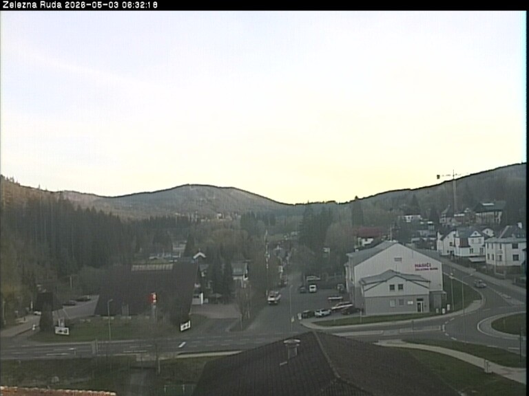 Archived image Webcam Zelezna Ruda: centre