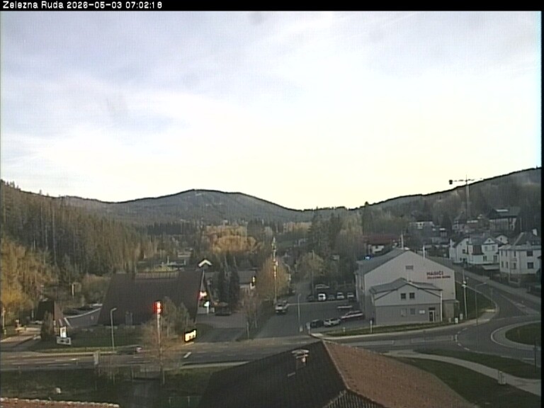 Archived image Webcam Zelezna Ruda: centre