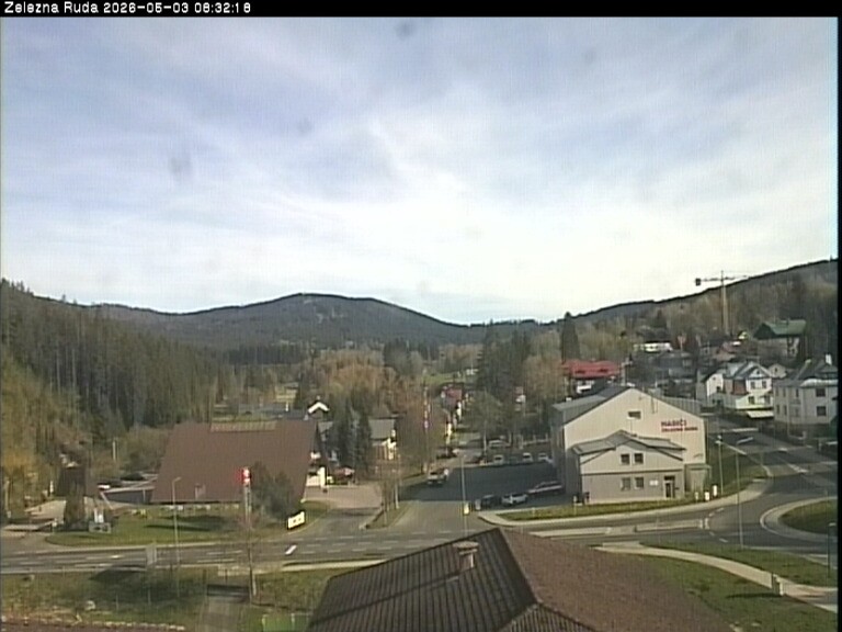 Archived image Webcam Zelezna Ruda: centre