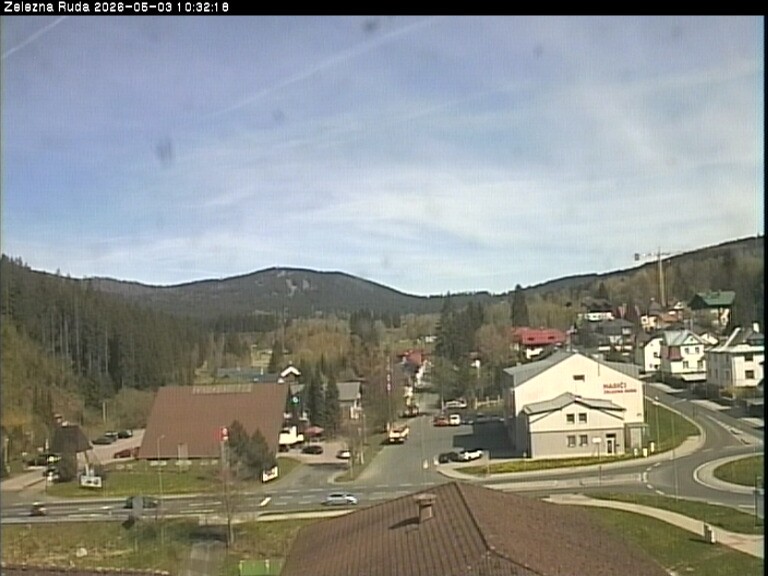 Archived image Webcam Zelezna Ruda: centre