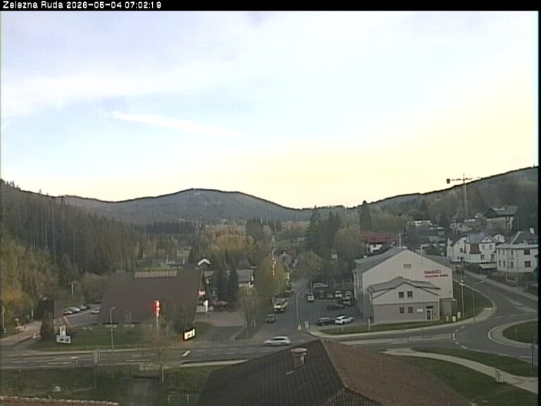 Archived image Webcam Zelezna Ruda: centre