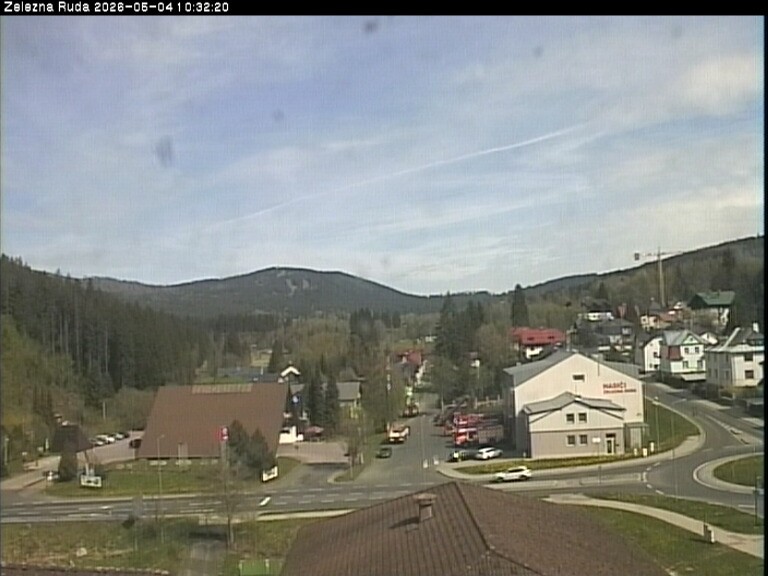Archived image Webcam Zelezna Ruda: centre