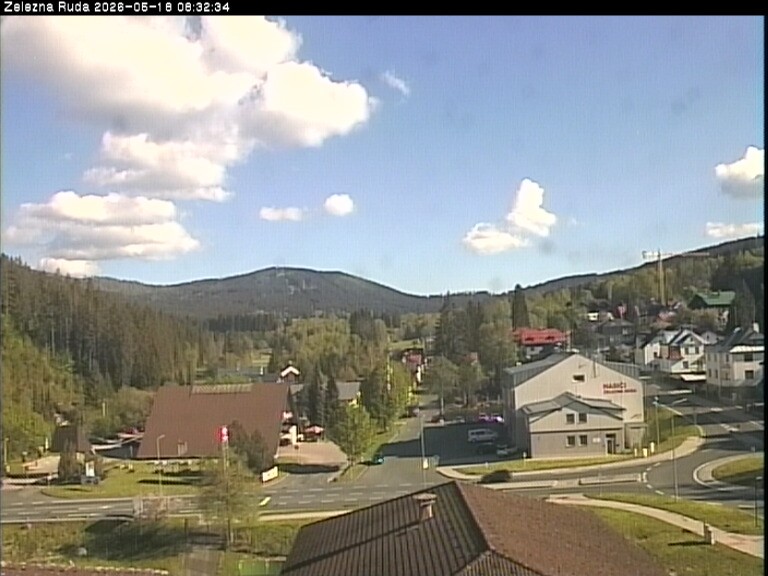 Archived image Webcam Zelezna Ruda: centre