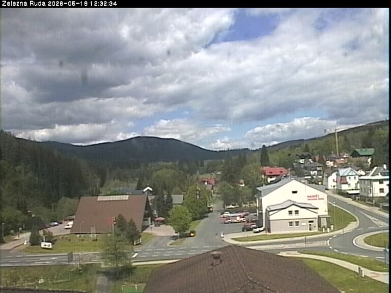 Archived image Webcam Zelezna Ruda: centre