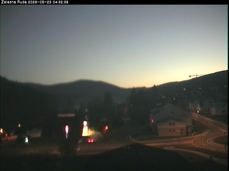 Archiv Foto Webcam Zelezna Ruda: Im Ort