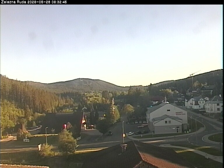 Archived image Webcam Zelezna Ruda: centre