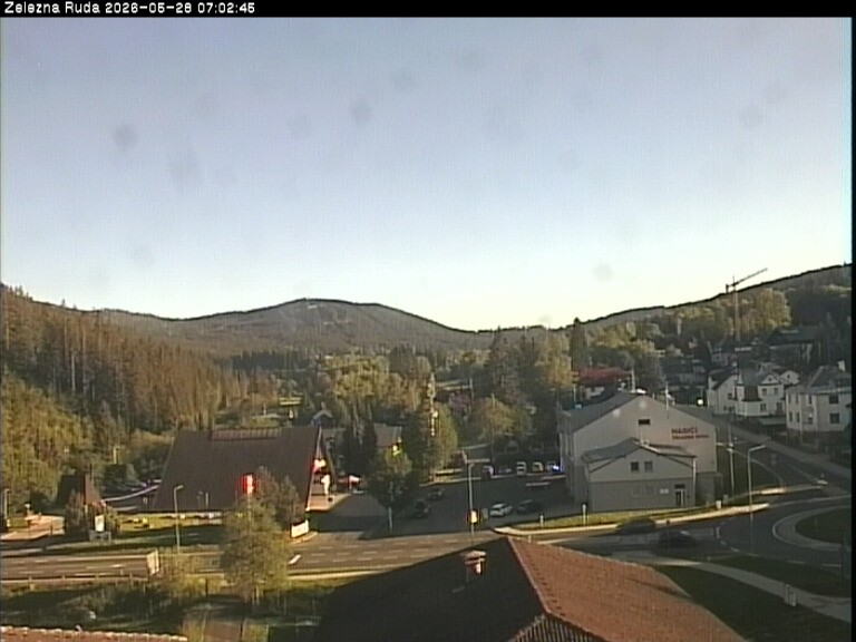 Archived image Webcam Zelezna Ruda: centre