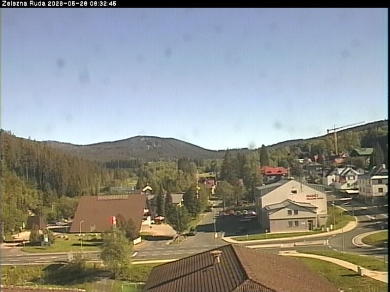 Archived image Webcam Zelezna Ruda: centre