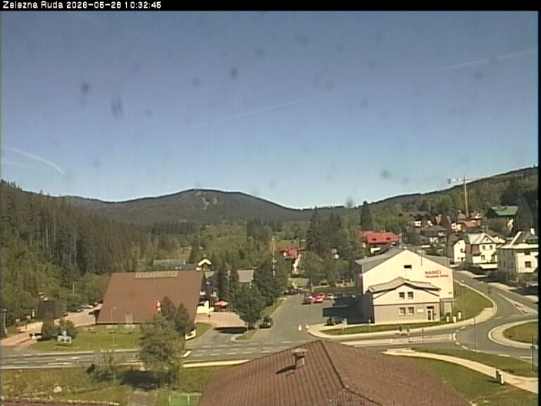 Archived image Webcam Zelezna Ruda: centre
