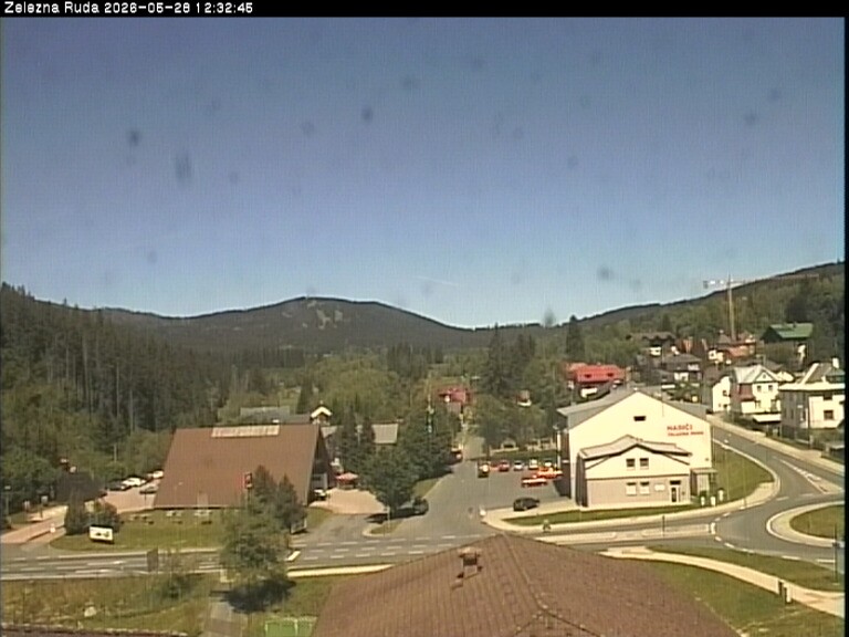 Archived image Webcam Zelezna Ruda: centre