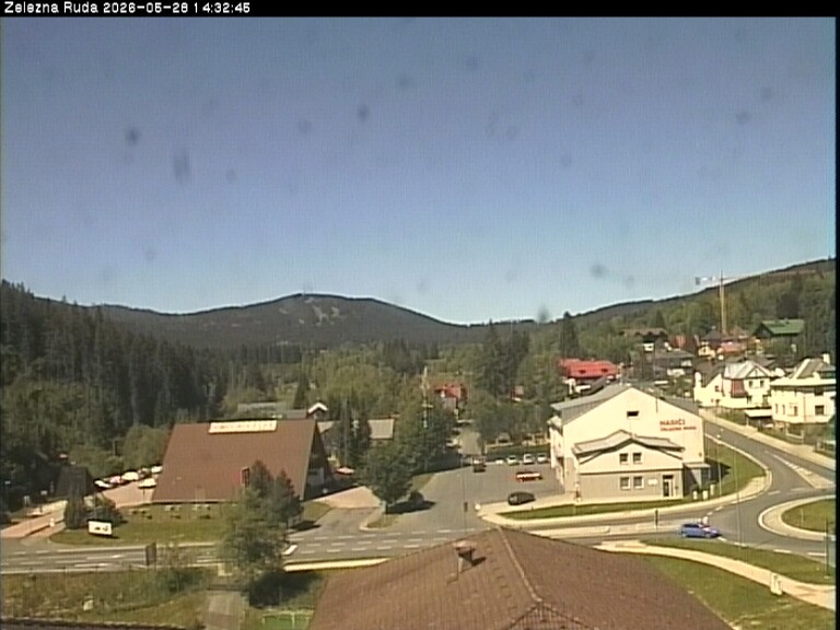 Archived image Webcam Zelezna Ruda: centre