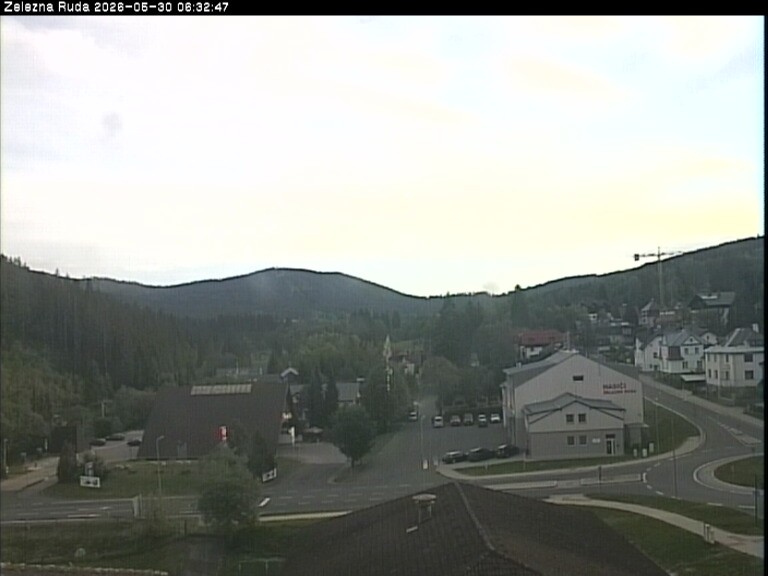 Archived image Webcam Zelezna Ruda: centre