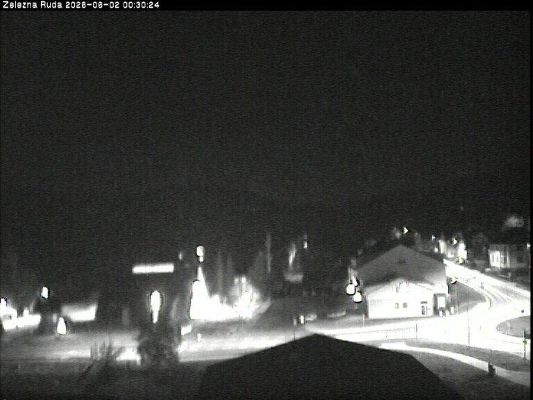 Archiv Foto Webcam Zelezna Ruda: Im Ort