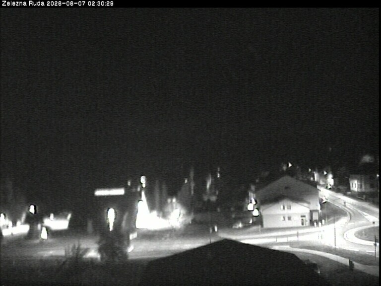 Archived image Webcam Zelezna Ruda: centre