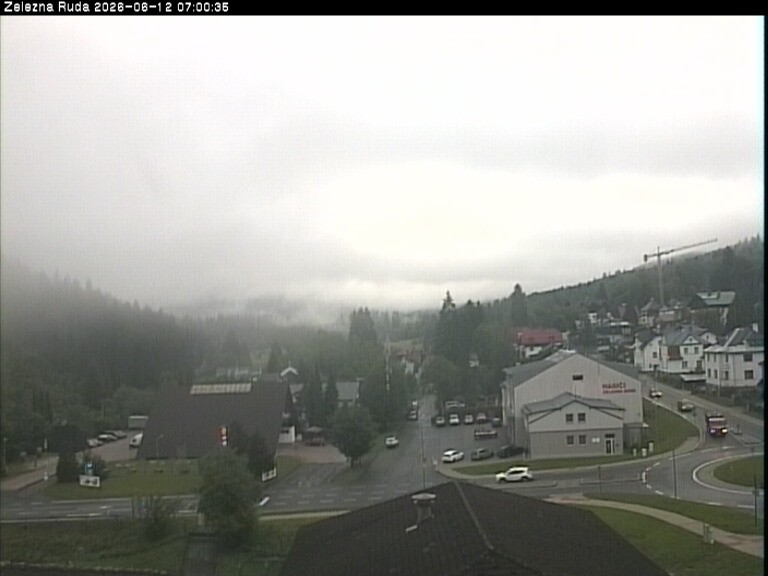 Archived image Webcam Zelezna Ruda: centre