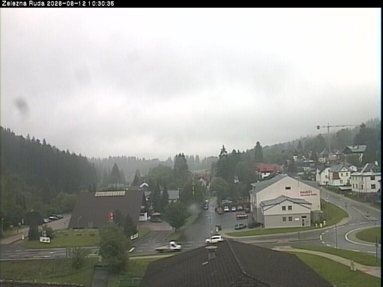 Archived image Webcam Zelezna Ruda: centre