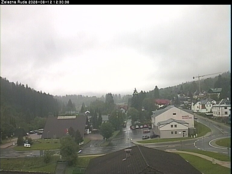 Archived image Webcam Zelezna Ruda: centre