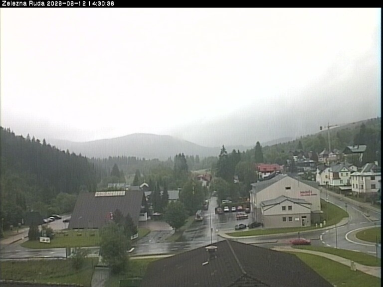 Archived image Webcam Zelezna Ruda: centre